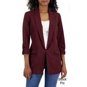 INC International Concepts Dark Burnt Orange Blazer Suit Jacket XS,SMALL…